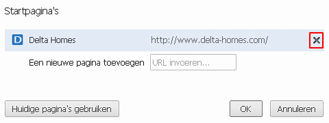 chrome-startpaginas-delta-homes