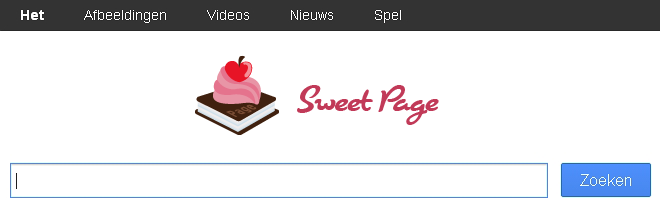 Sweet Page virus (Sweet-page.com) verwijderen voor Firefox, Explorer, Chrome