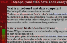 Wannacry ransomware virus – Nederland cyberaanval